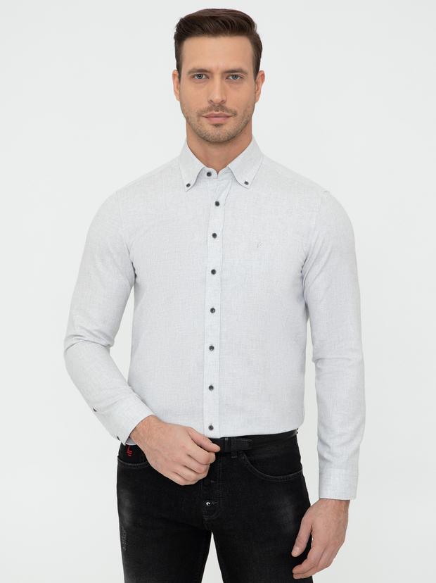 Taş Slim Fit Uzun Kollu Gömlek