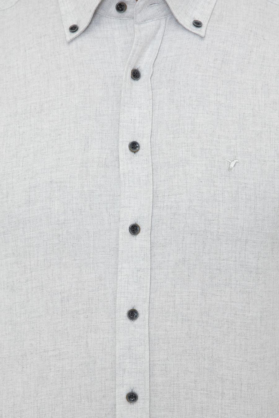 Taş Slim Fit Uzun Kollu Gömlek - 50242869236