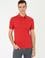 Nar Çiçeği Polo Yaka Slim Fit Basic Merserize T-shirt