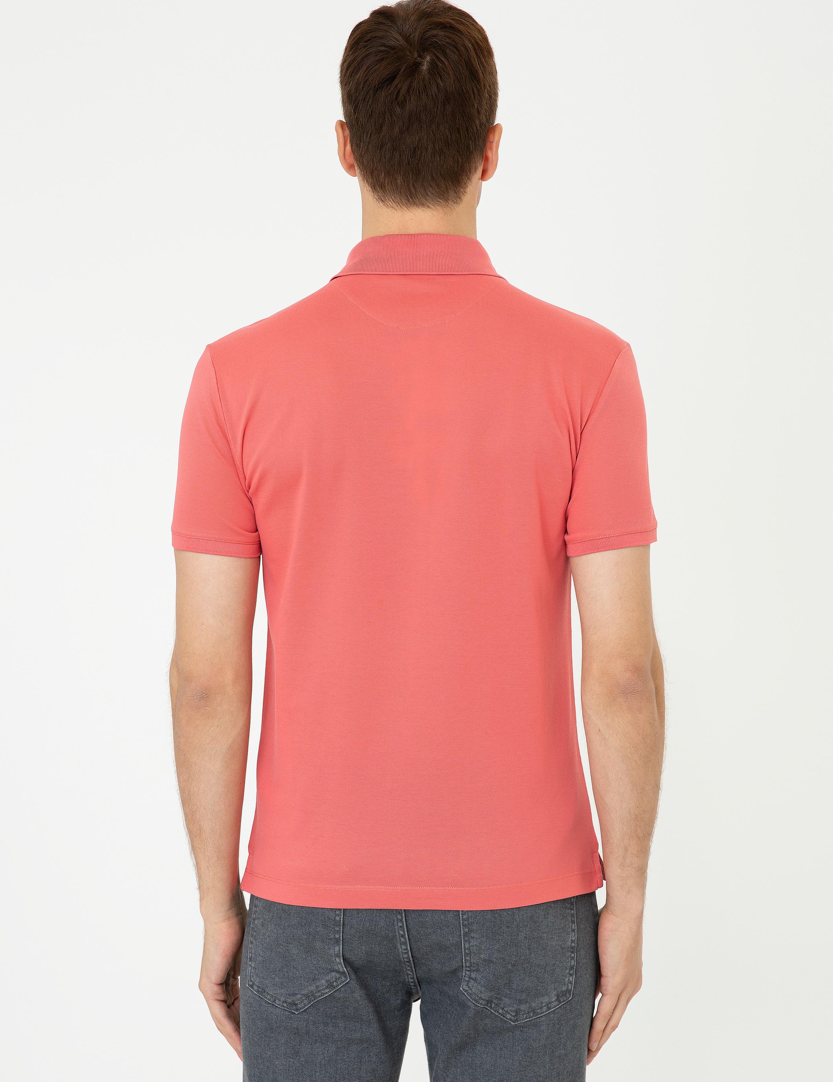 Mercan Polo Yaka Slim Fit Basic Merserize T-shirt - 50250172068