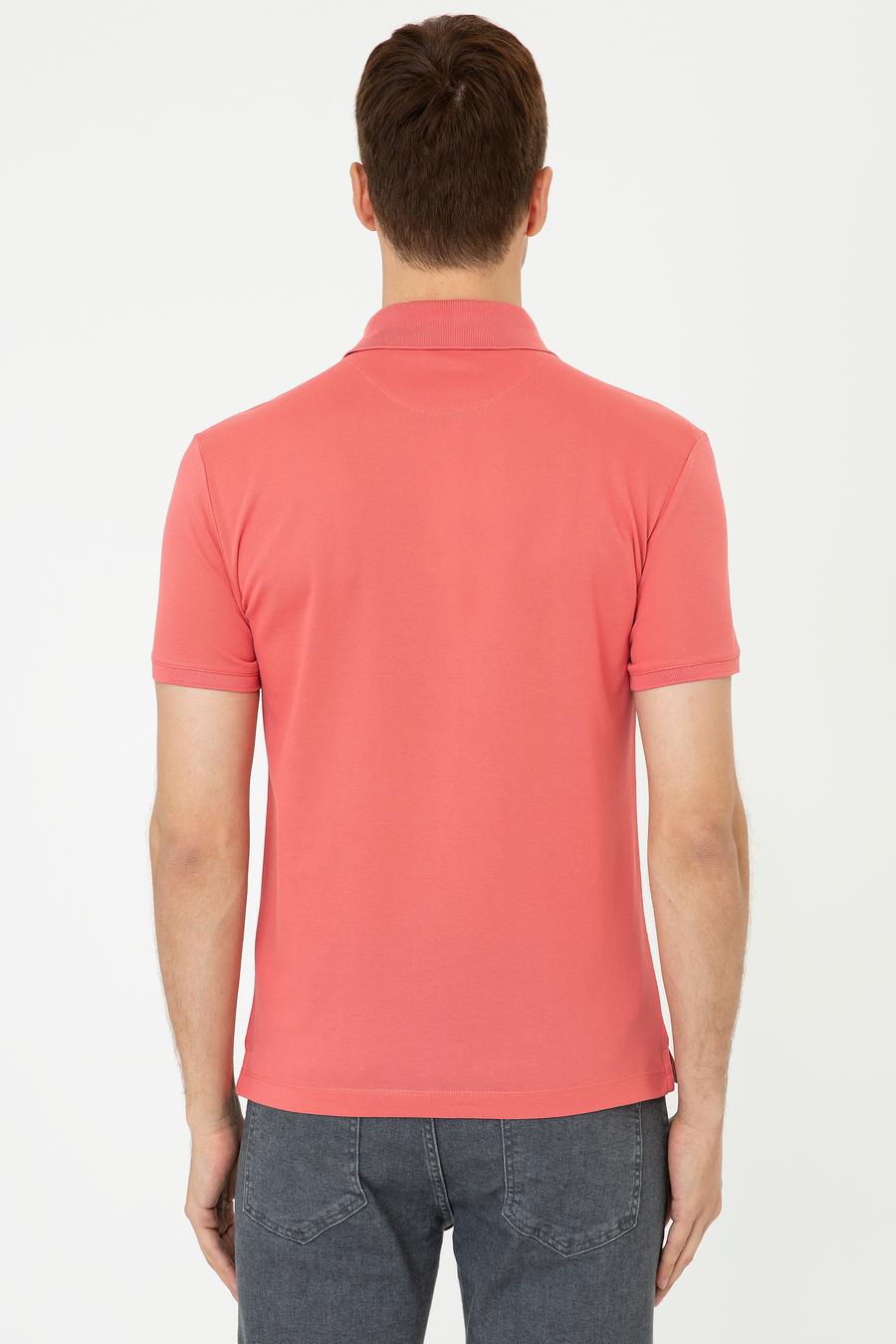 Mercan Polo Yaka Slim Fit Basic Merserize T-shirt - 50250172068