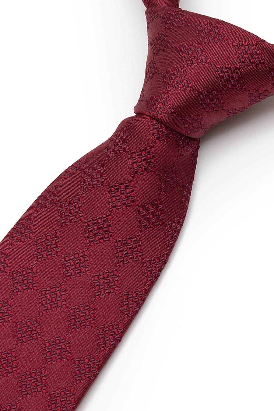 Bordo Desenli Kravat - 50244023002