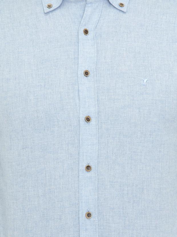 Açık Mavi Slim Fit Gömlek