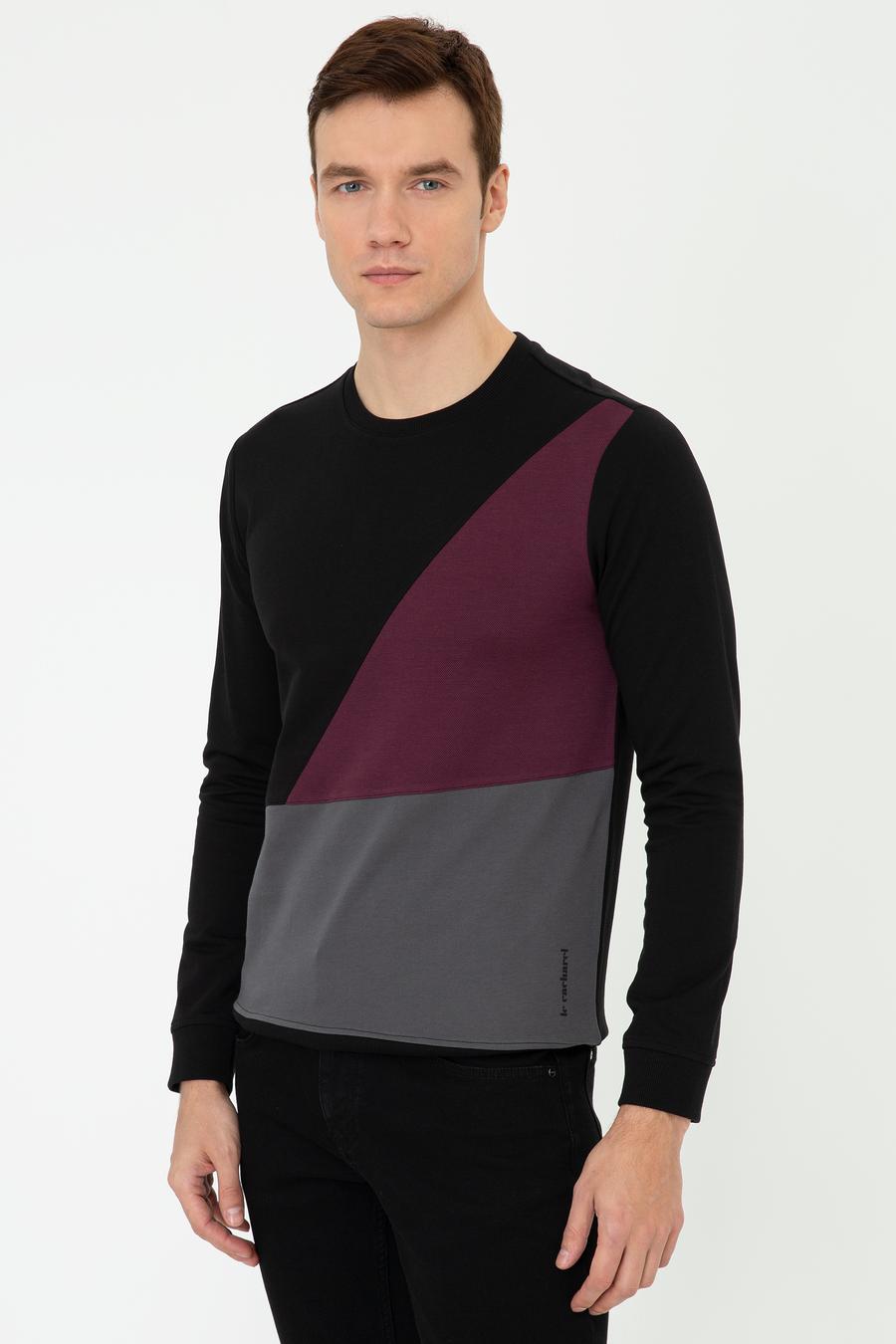 Siyah Slim Fit Sweatshirt - 50246000033