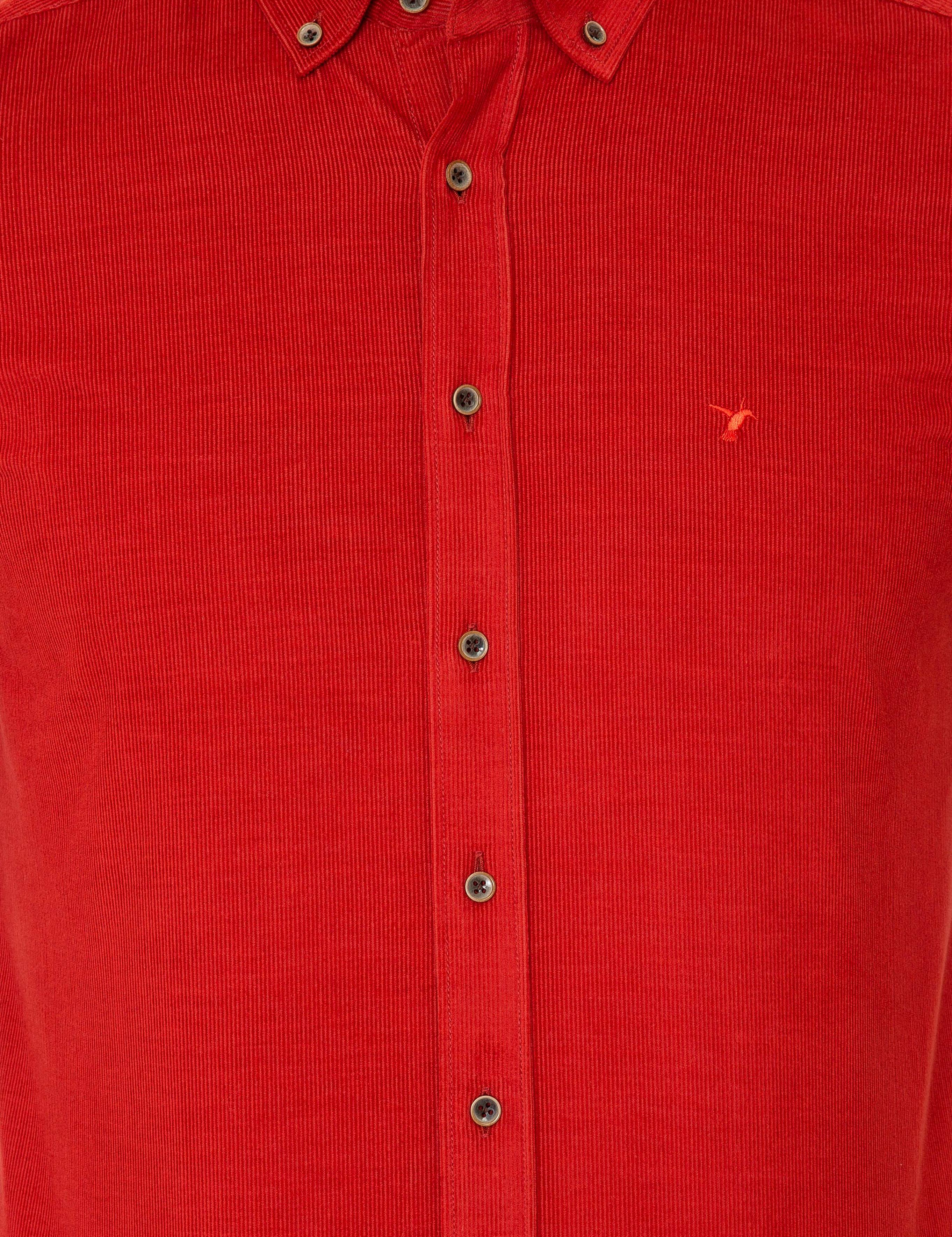 Kiremit Slim Fit Uzun Kollu Gömlek - 50245389069