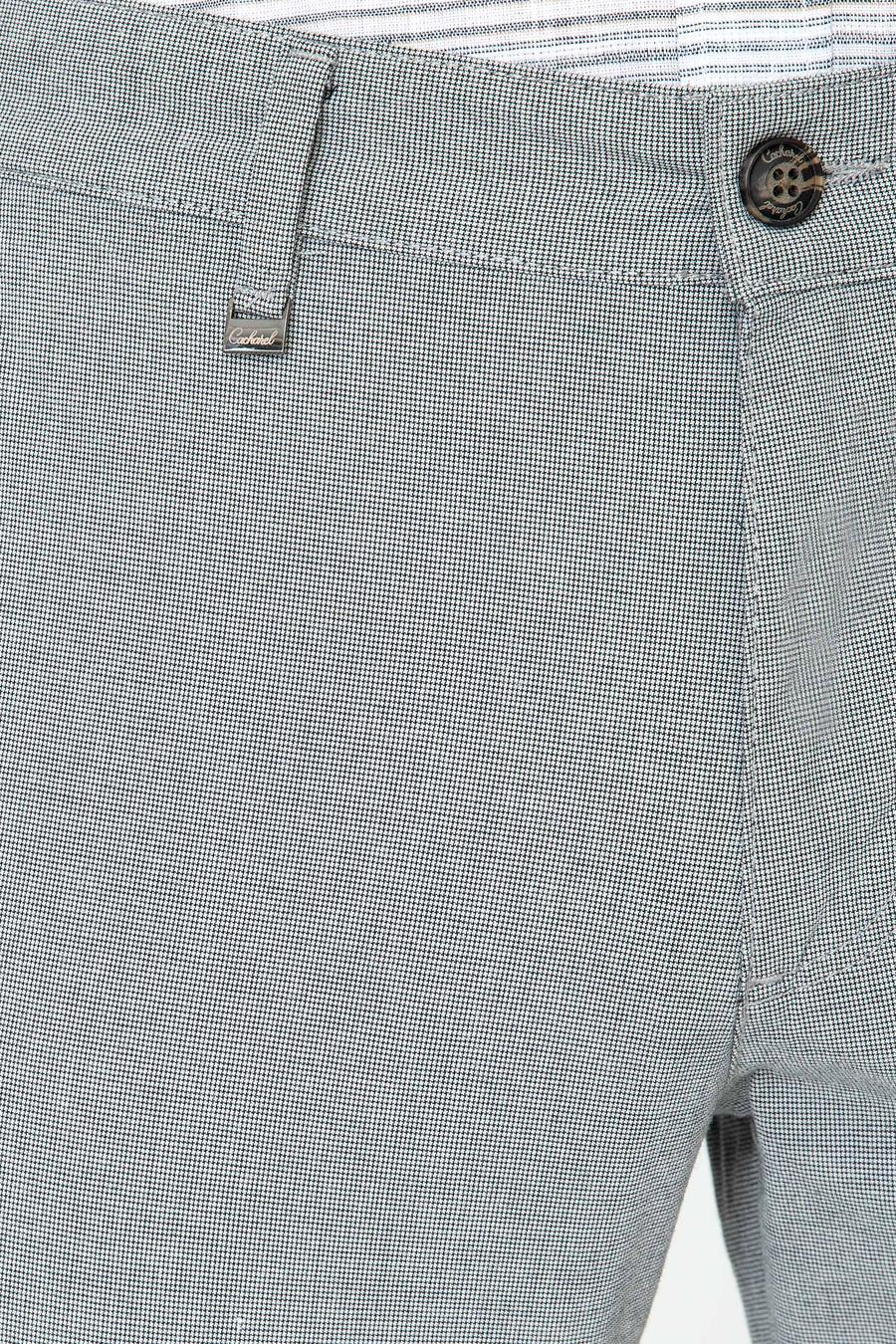 Siyah Slim Fit Kanvas Pantolon - 50248788008