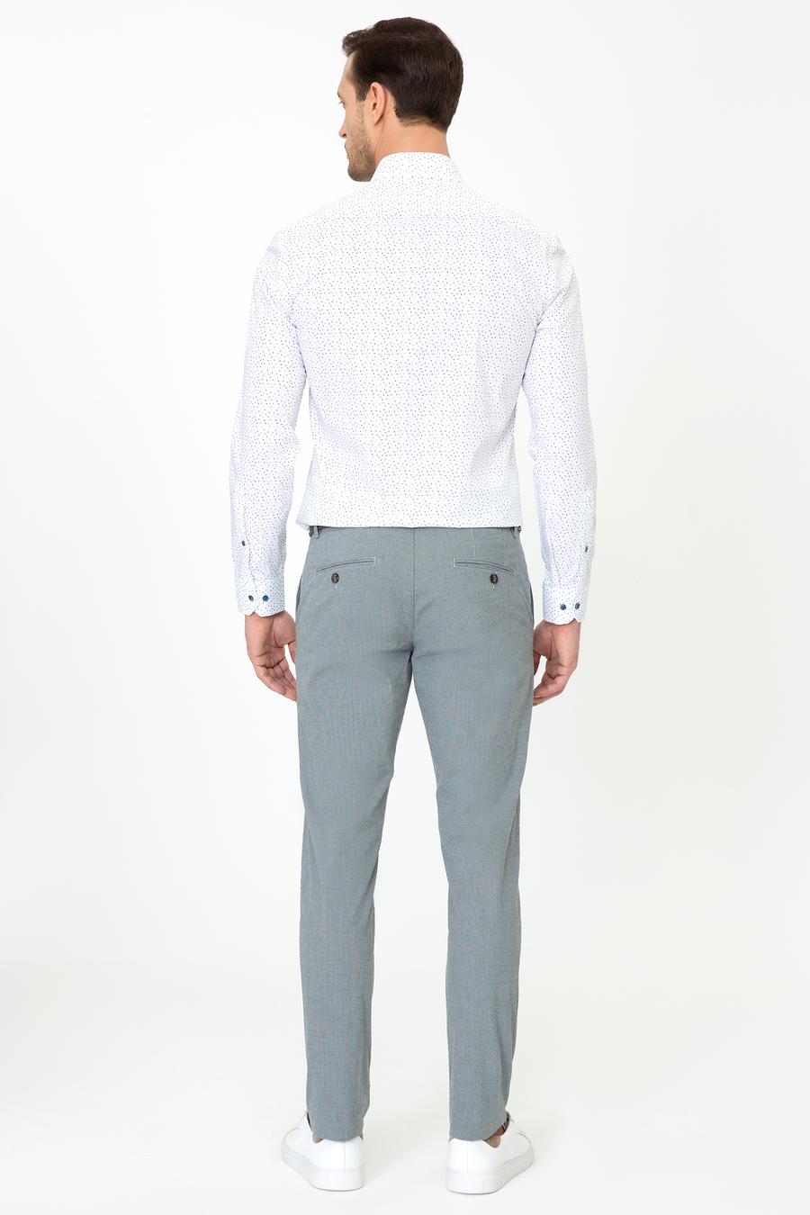 İndigo Slim Fit Kanvas Pantolon - 50248788203