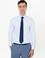 Açık Mavi Slim Fit Uzun Kollu Basic Gömlek