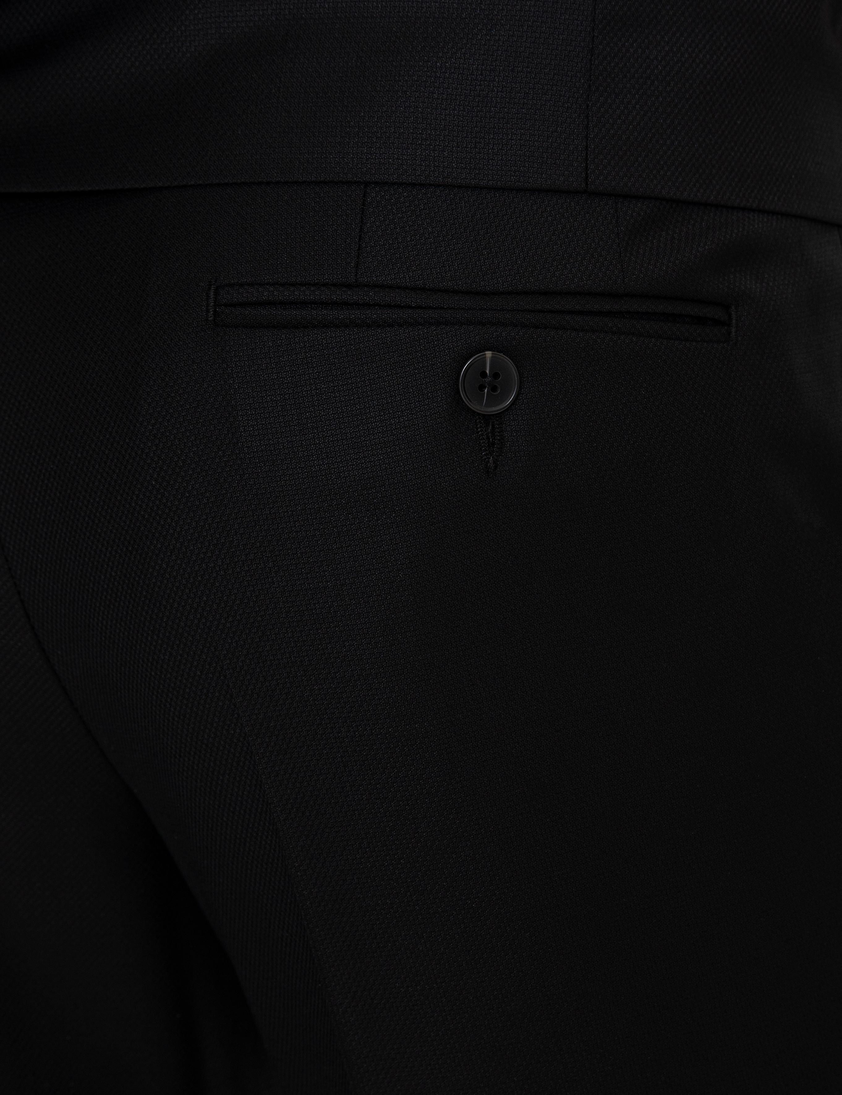 Siyah Ekstra Slim Fit Smokin Damatlık - 50250819047