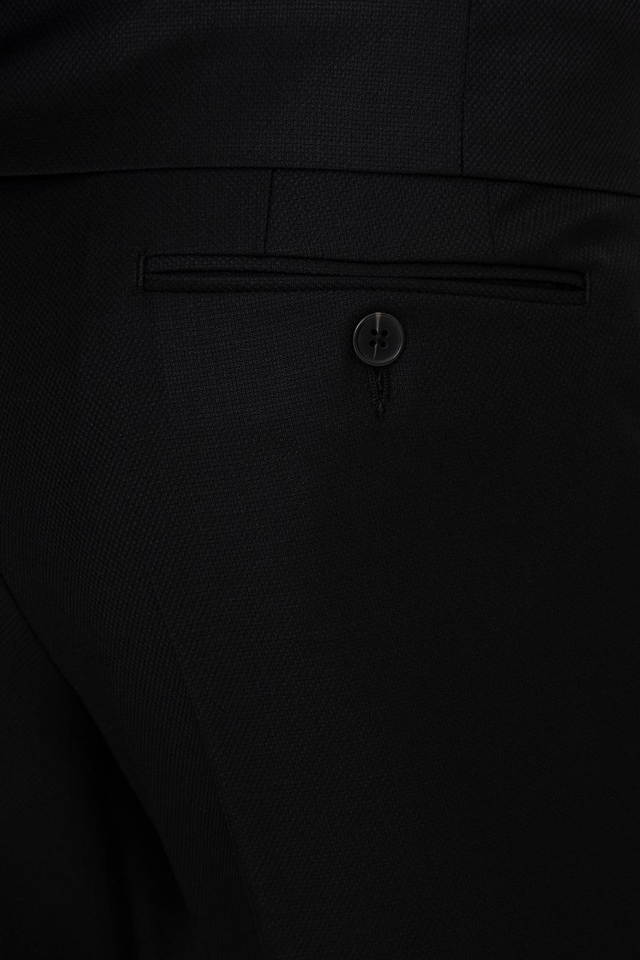 Siyah Ekstra Slim Fit Smokin Damatlık - 50250819047