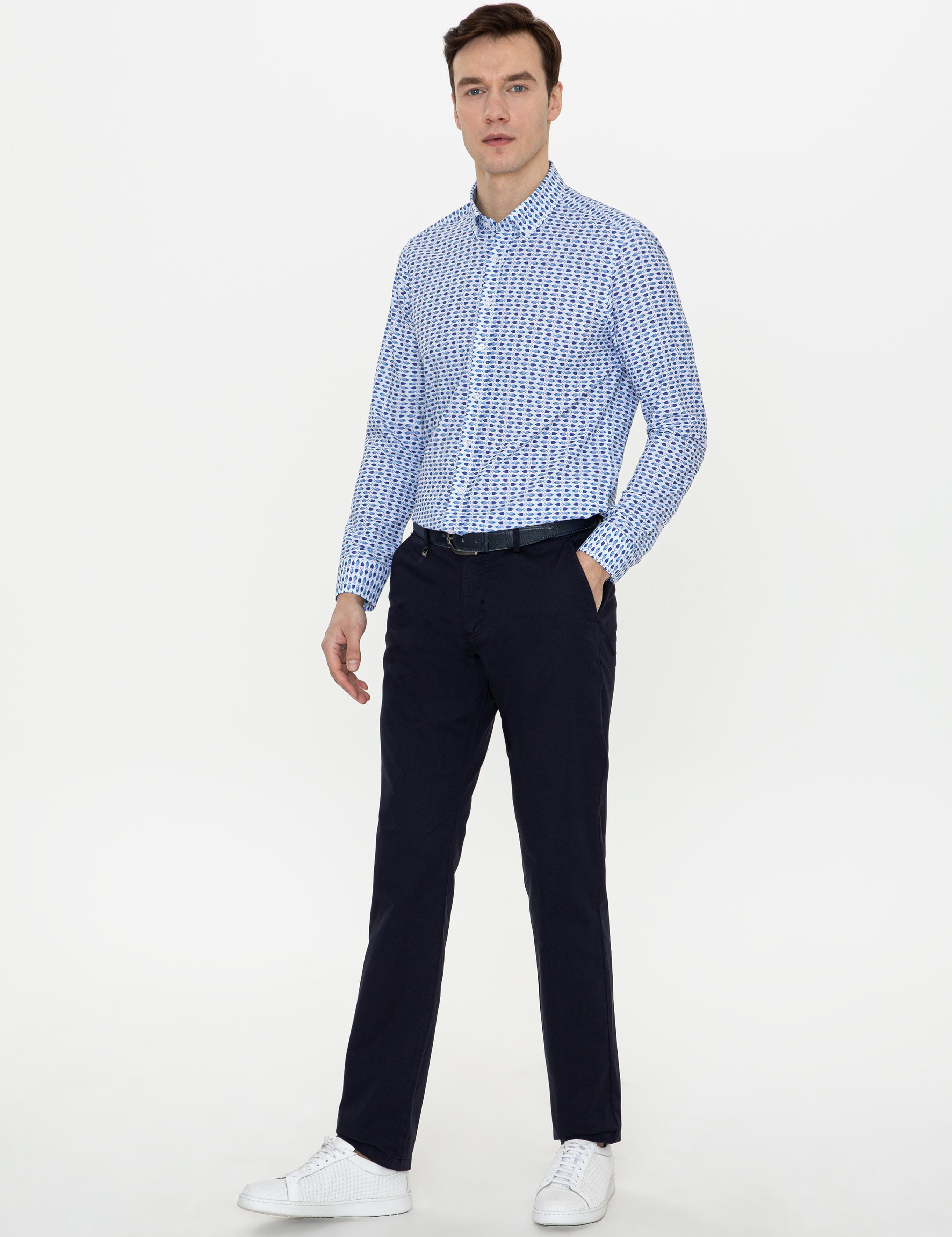 Saks Slim Fit Uzun Kollu Gömlek - 50247985026