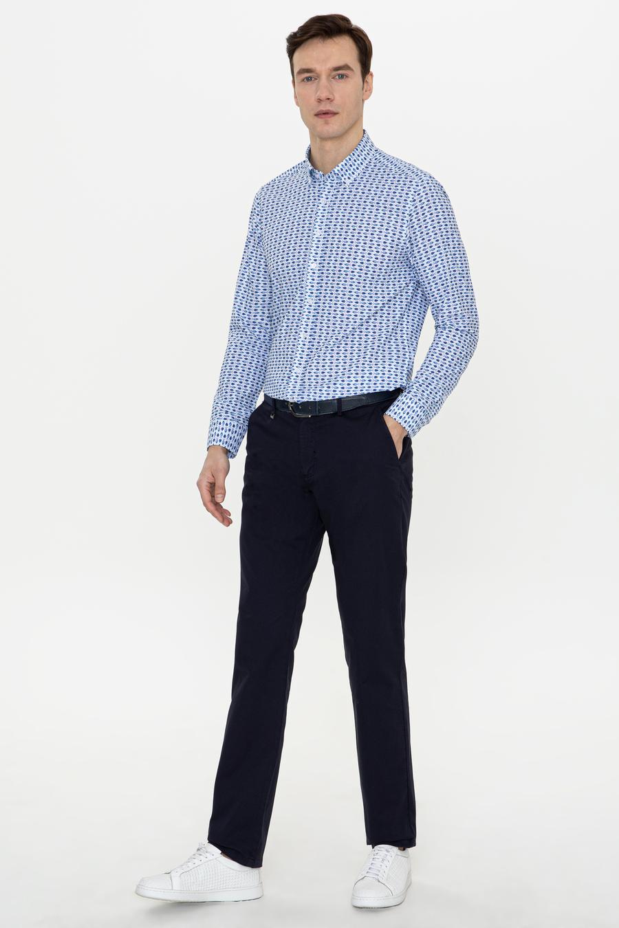 Saks Slim Fit Uzun Kollu Gömlek - 50247985026