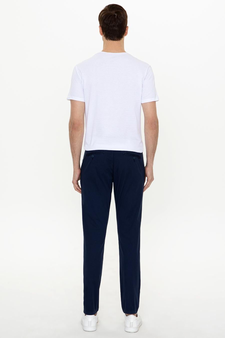 İndigo Slim Fit Kanvas Pantolon - 50248787228