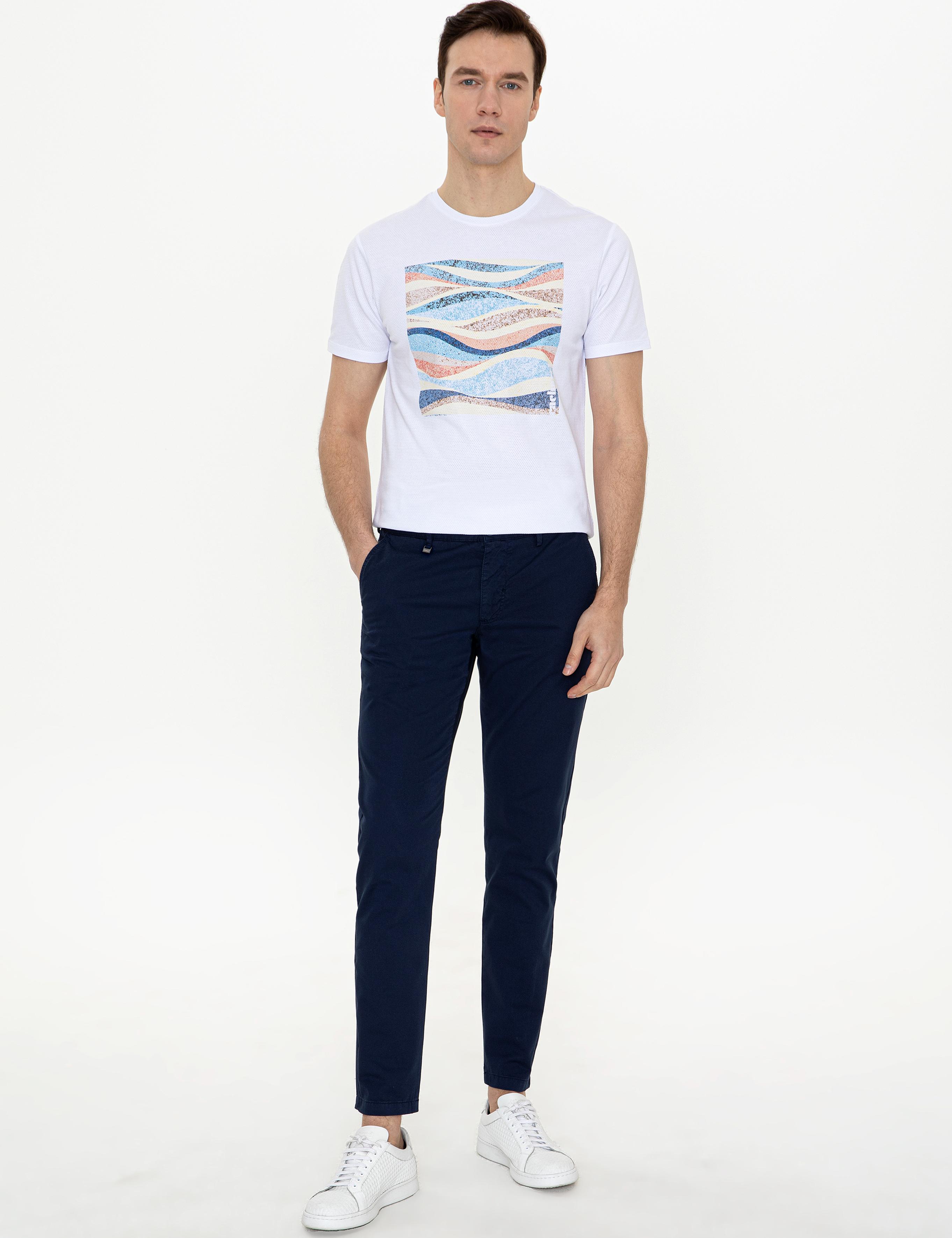 İndigo Slim Fit Kanvas Pantolon - 50248787228