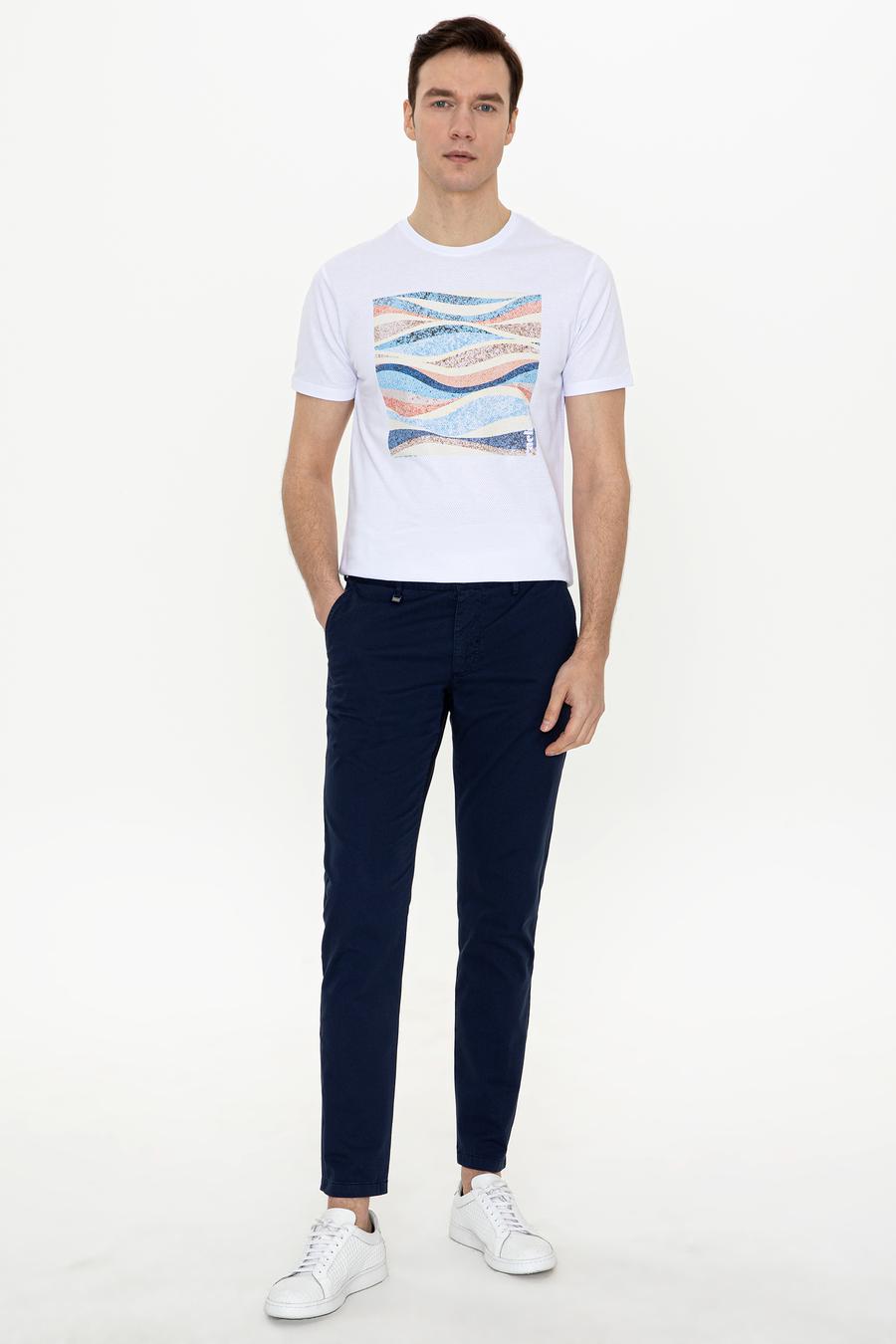 İndigo Slim Fit Kanvas Pantolon - 50248787228