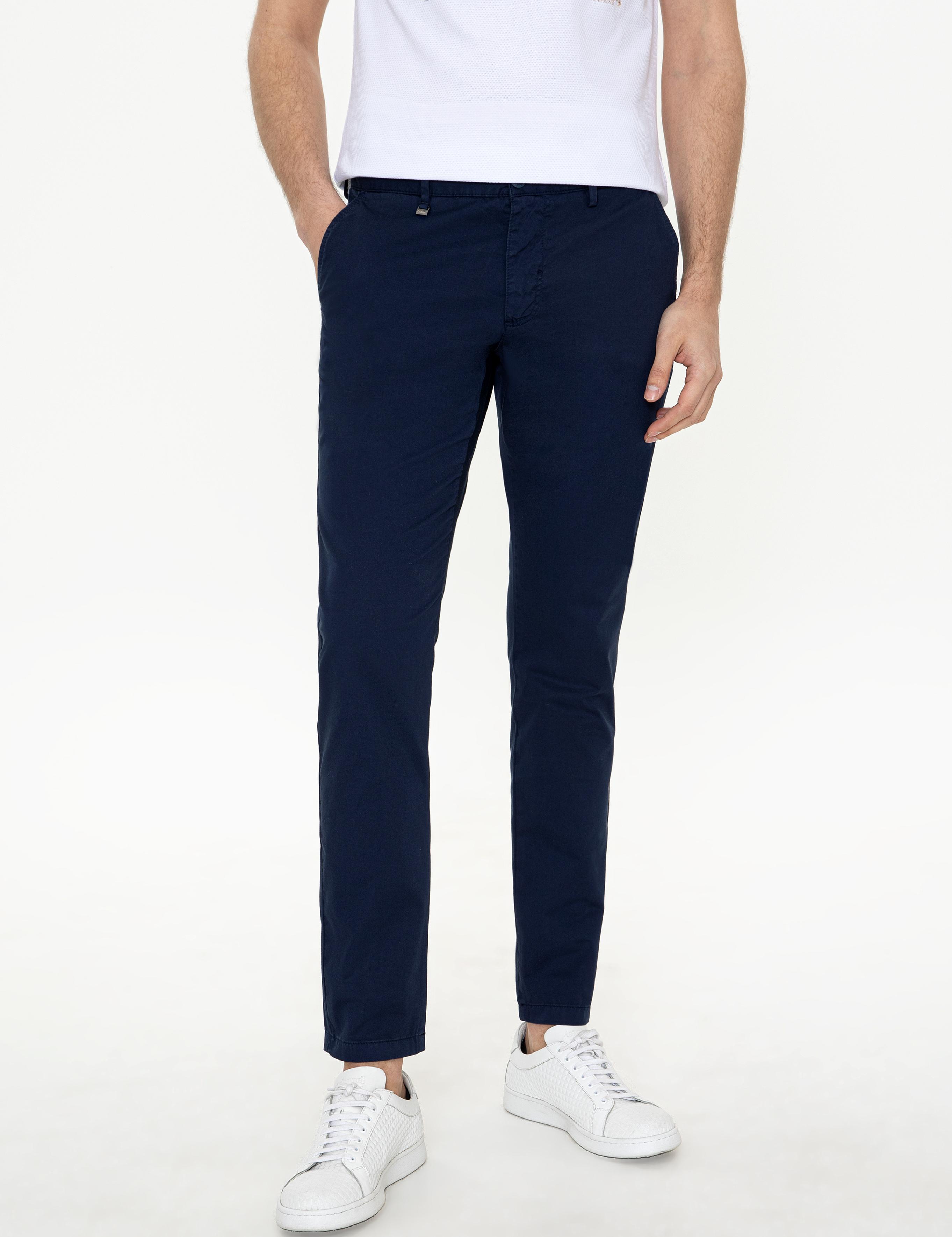 İndigo Slim Fit Kanvas Pantolon - 50248787228