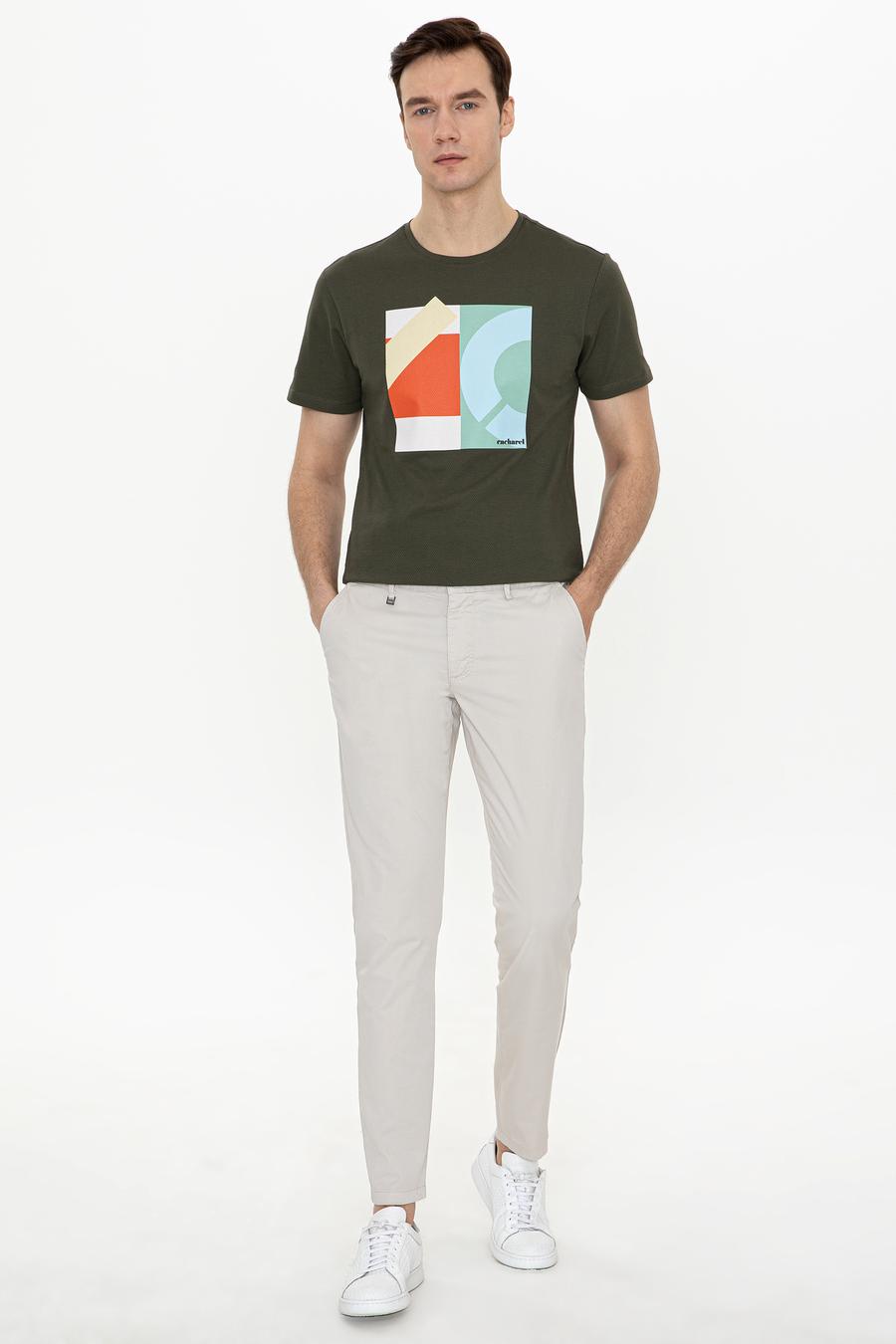Taş Slim Fit Kanvas Pantolon - 50248787318