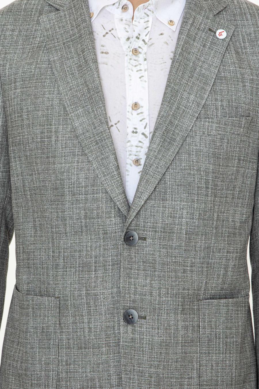 Yeşil Ekstra Slim Fit Spor Ceket - 50248782107
