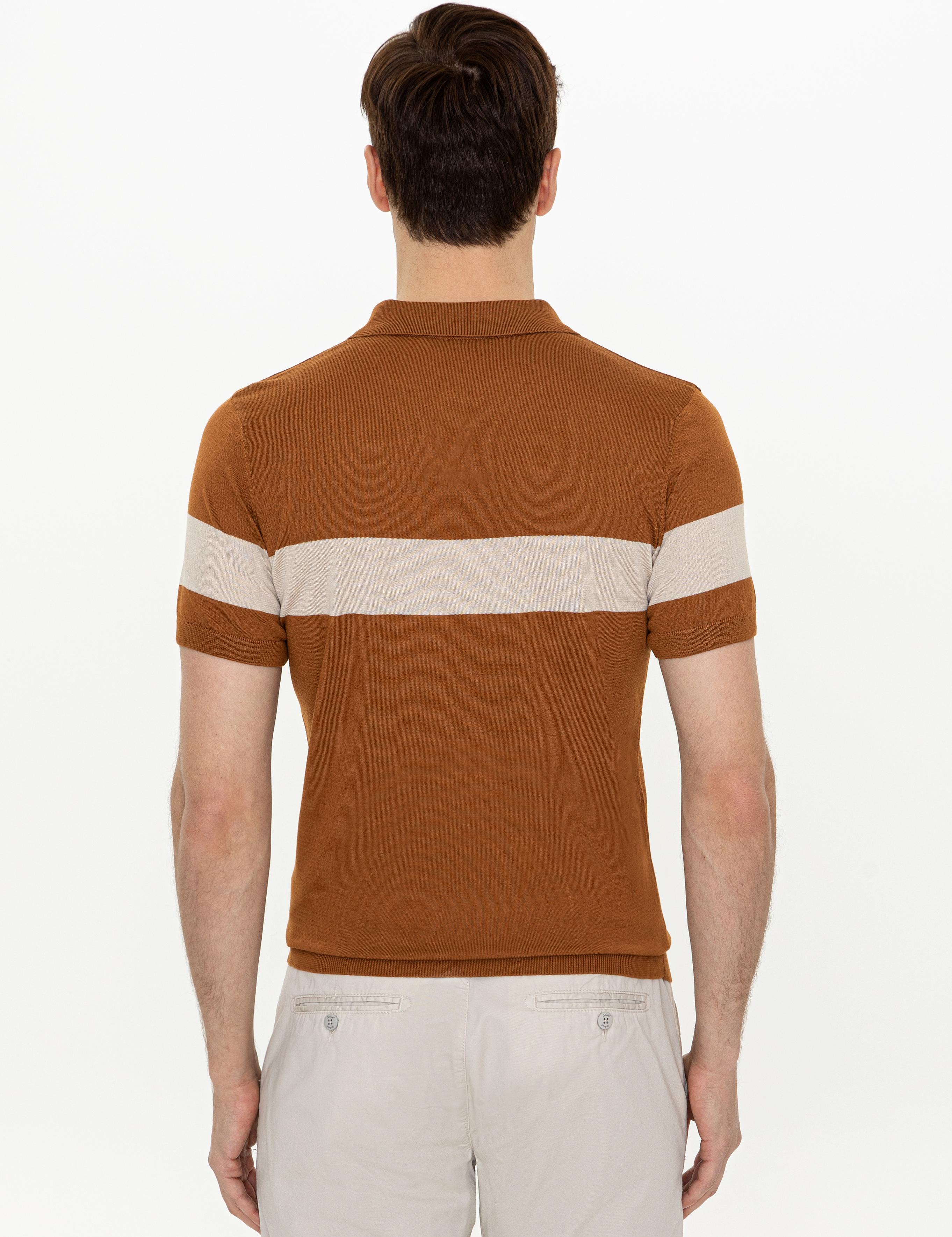 Tarçın Slim Fit Polo Yaka Triko T-Shirt - 50247015157