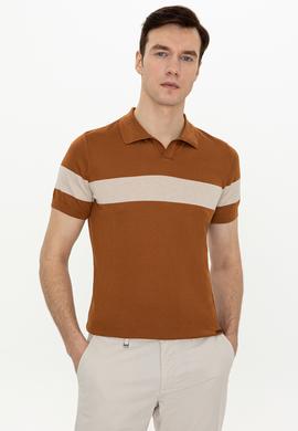 Tarçın Slim Fit Polo Yaka Triko T-Shirt