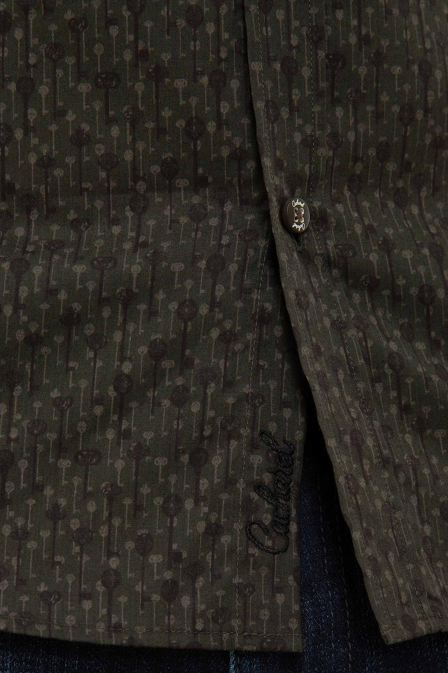 Haki Slim Fit Uzun Kollu Gömlek - 50210012038