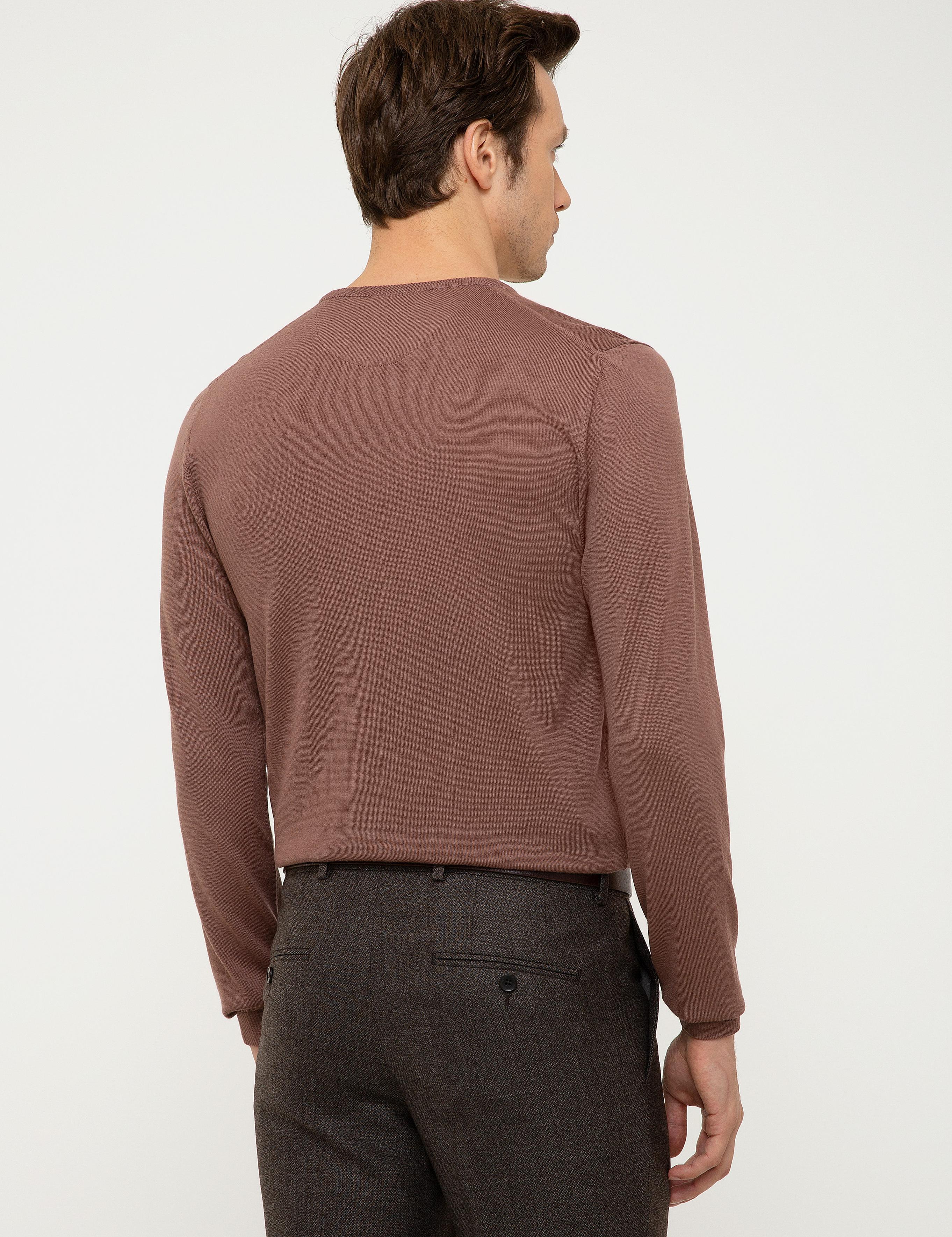 Bisiklet Yaka Basic Kazak - 50211257094