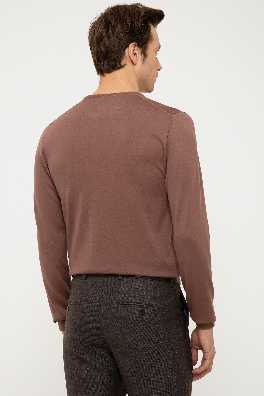 Bisiklet Yaka Basic Kazak - 50211257094