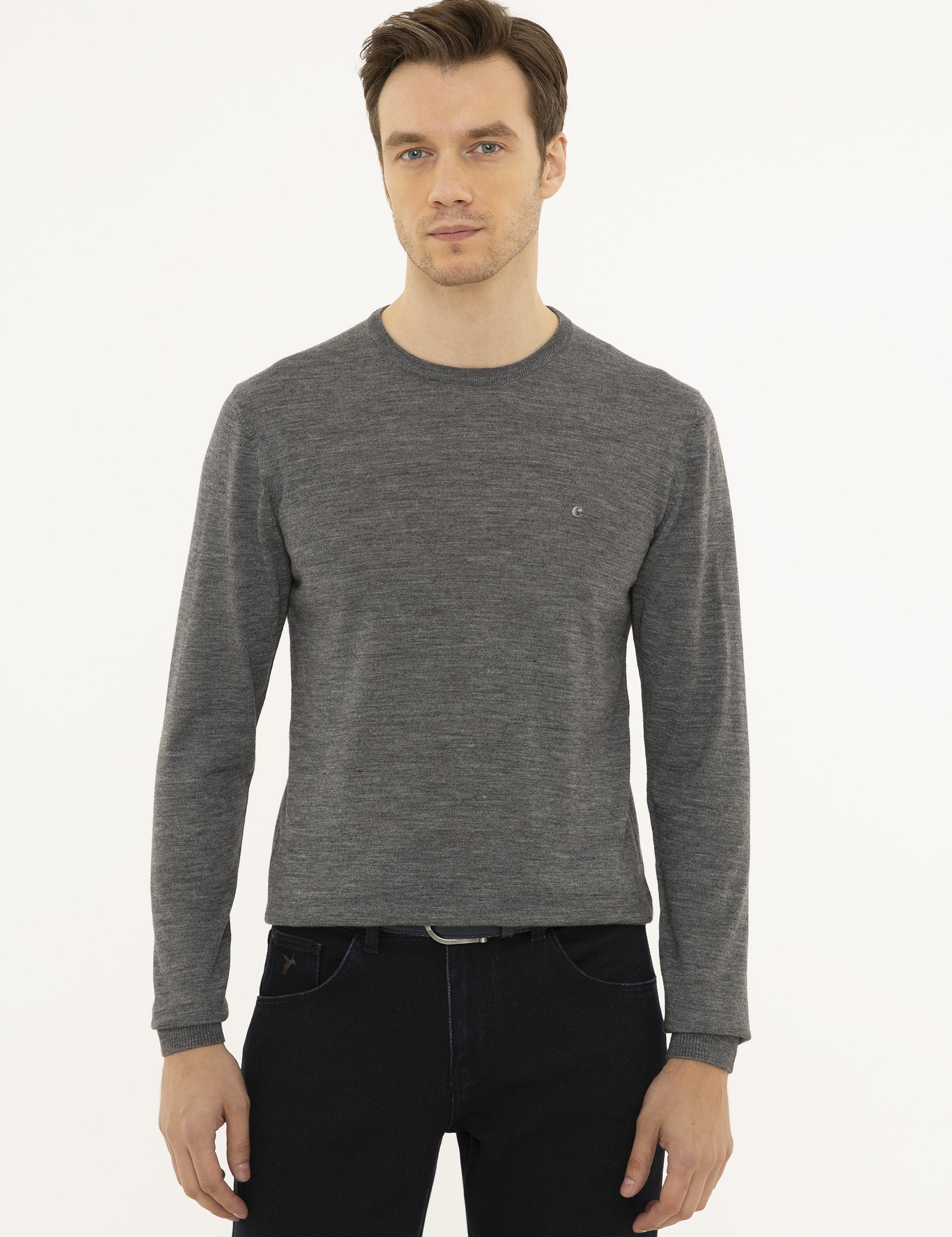 Bisiklet Yaka Basic Kazak - 50211257103