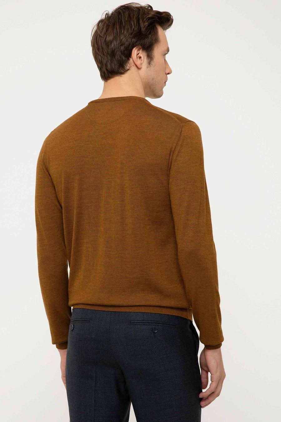 HARDAL Slim Fit Bisiklet Yaka Basic Triko Kazak - 50211257081