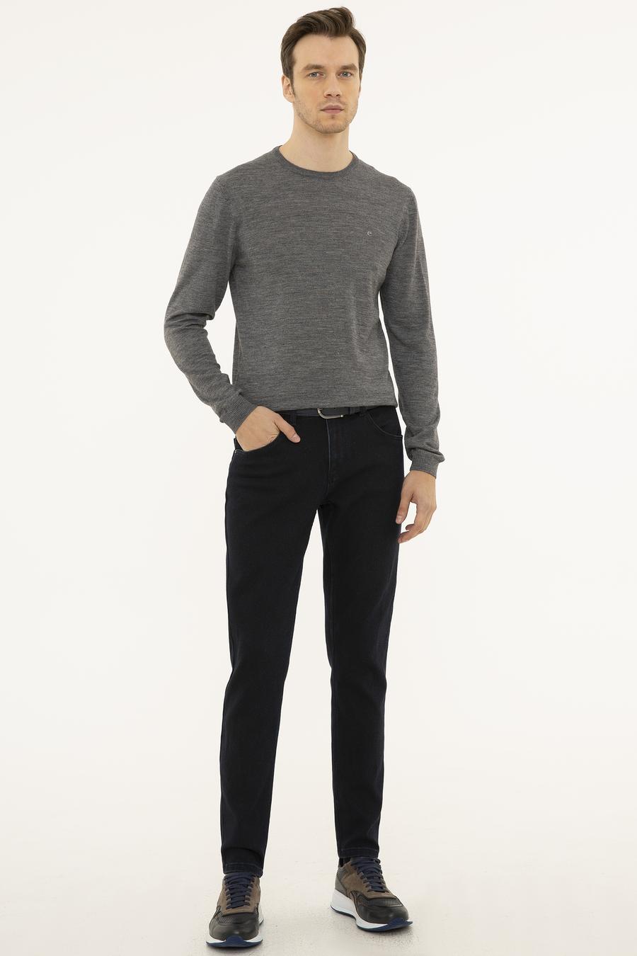 Bisiklet Yaka Basic Kazak - 50211257103