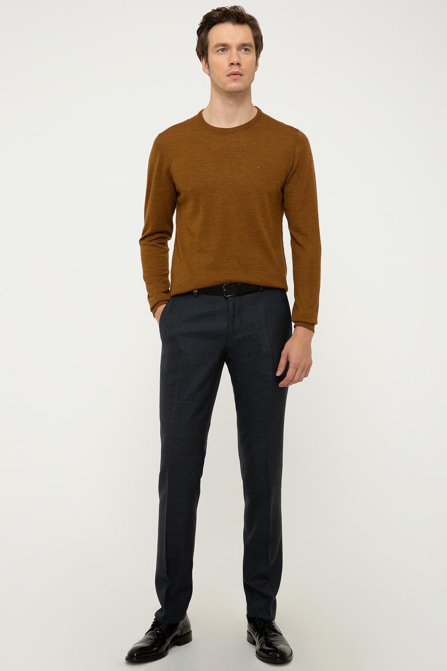HARDAL Slim Fit Bisiklet Yaka Basic Triko Kazak - 50211257081