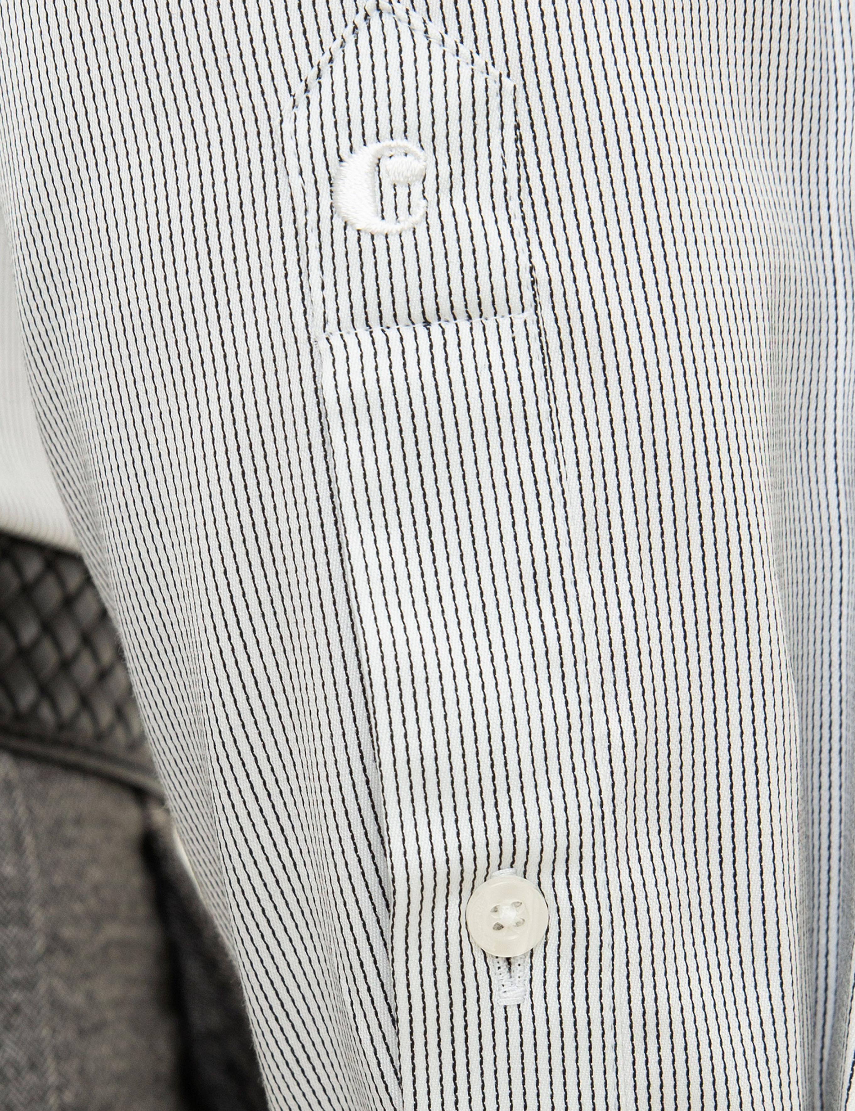 Siyah Slim Fit Uzun Kollu Gömlek - 50218141004