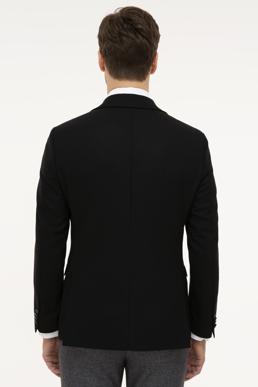 Siyah Slim Fit Ceket - 50219742038