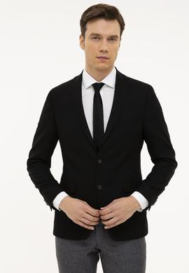 Siyah Slim Fit Ceket