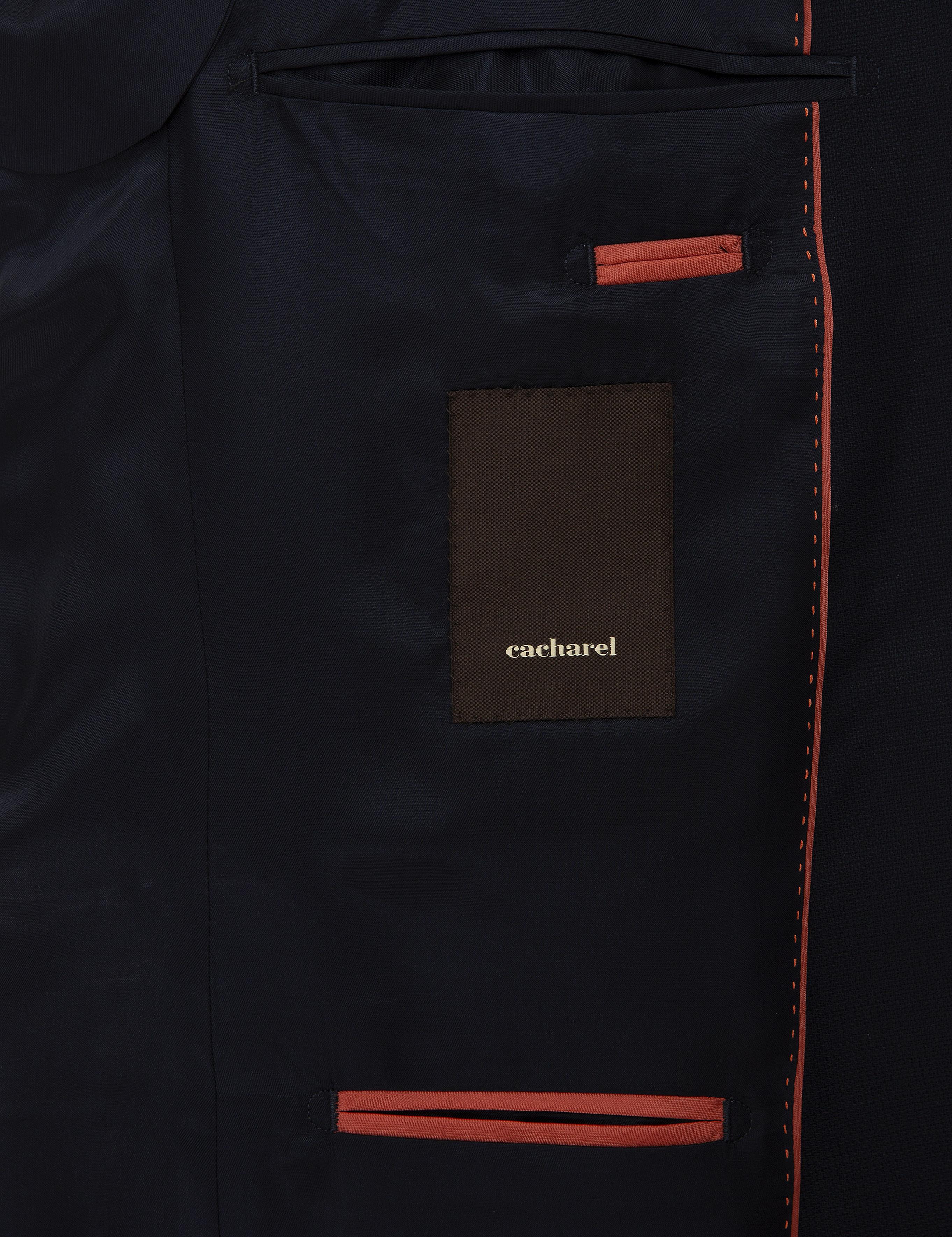 Lacivert Slim Fit Yün Ceket - 50219742113