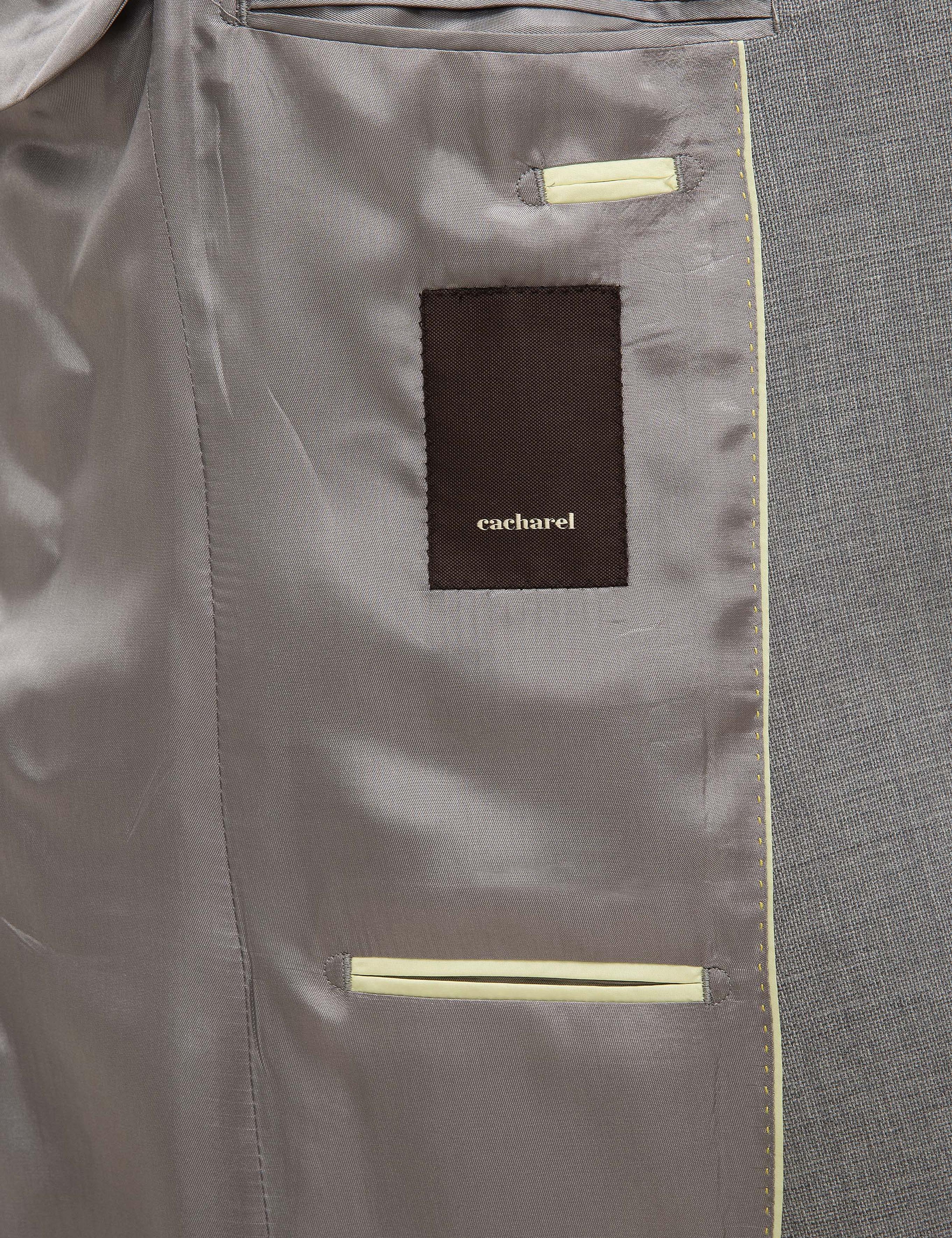 Gri Slim Fit Ceket - 50219742005