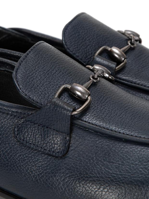 Lacivert Loafer Ayakkabı
