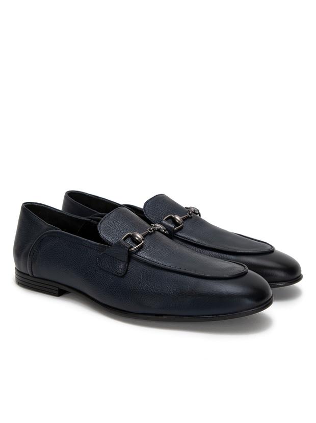 Lacivert Loafer Ayakkabı