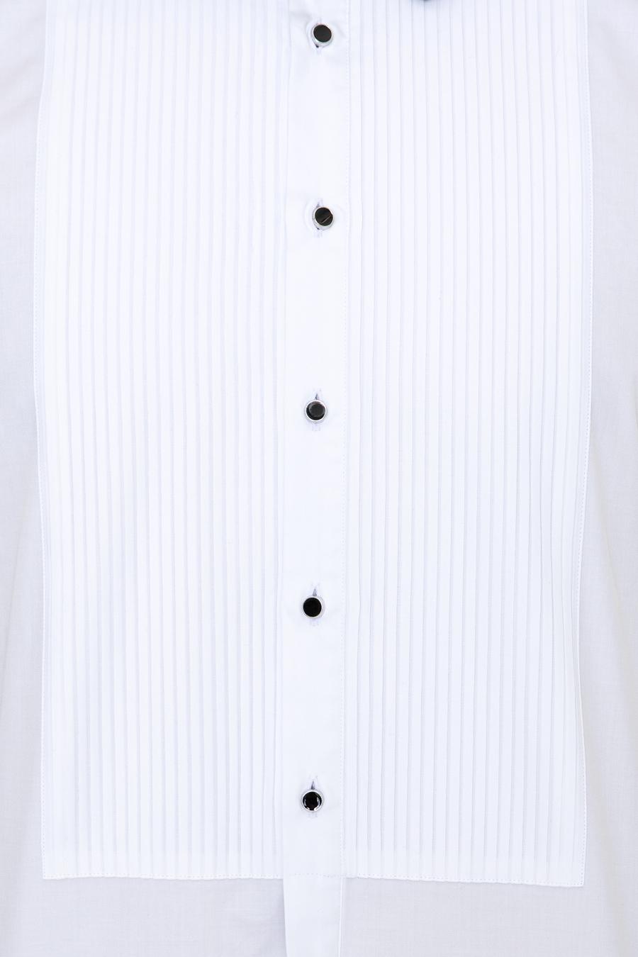 Beyaz Slim Fit Smokin Gömlek - 50251046004