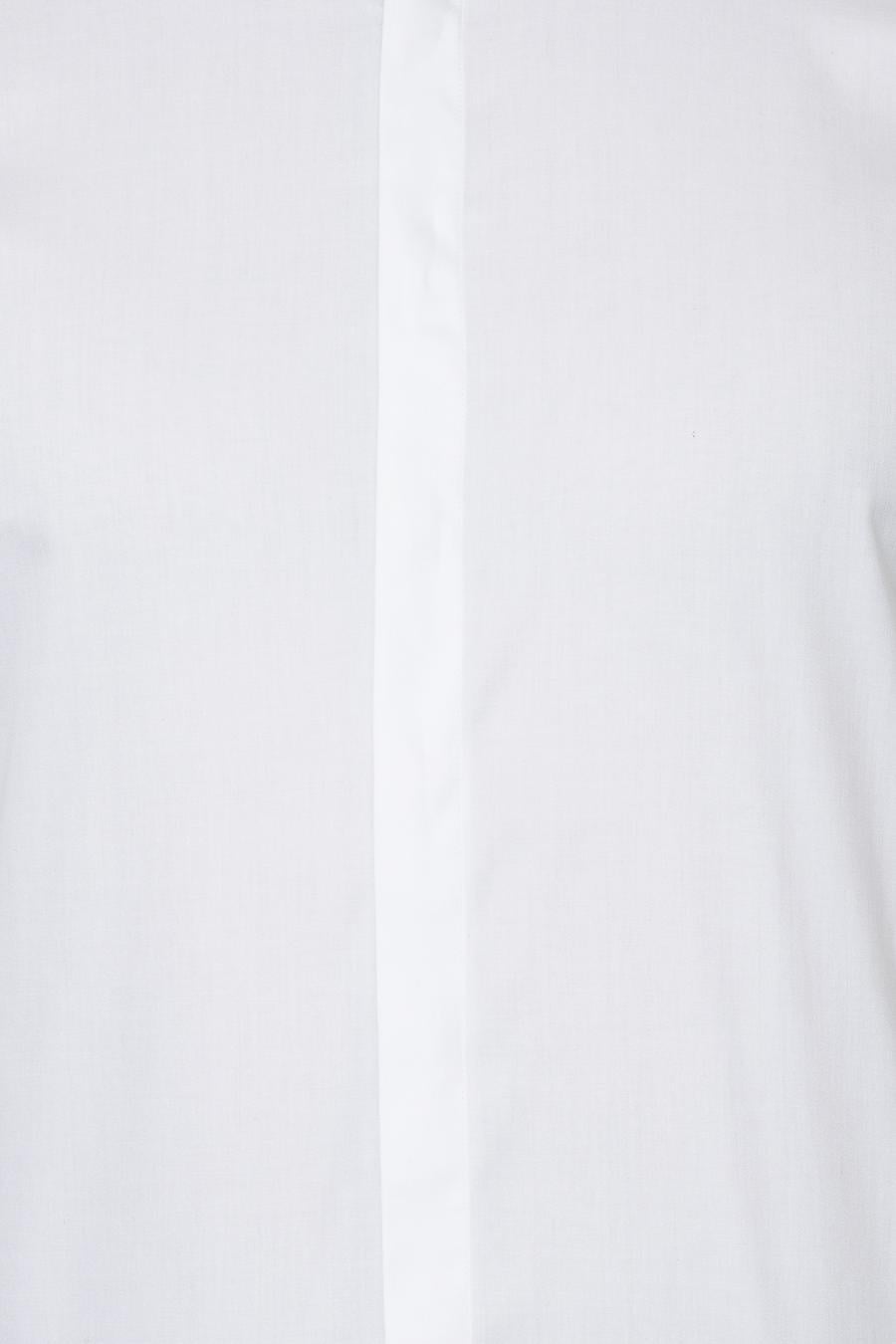 Beyaz Slim Fit Smokin Gömlek - 50252691012