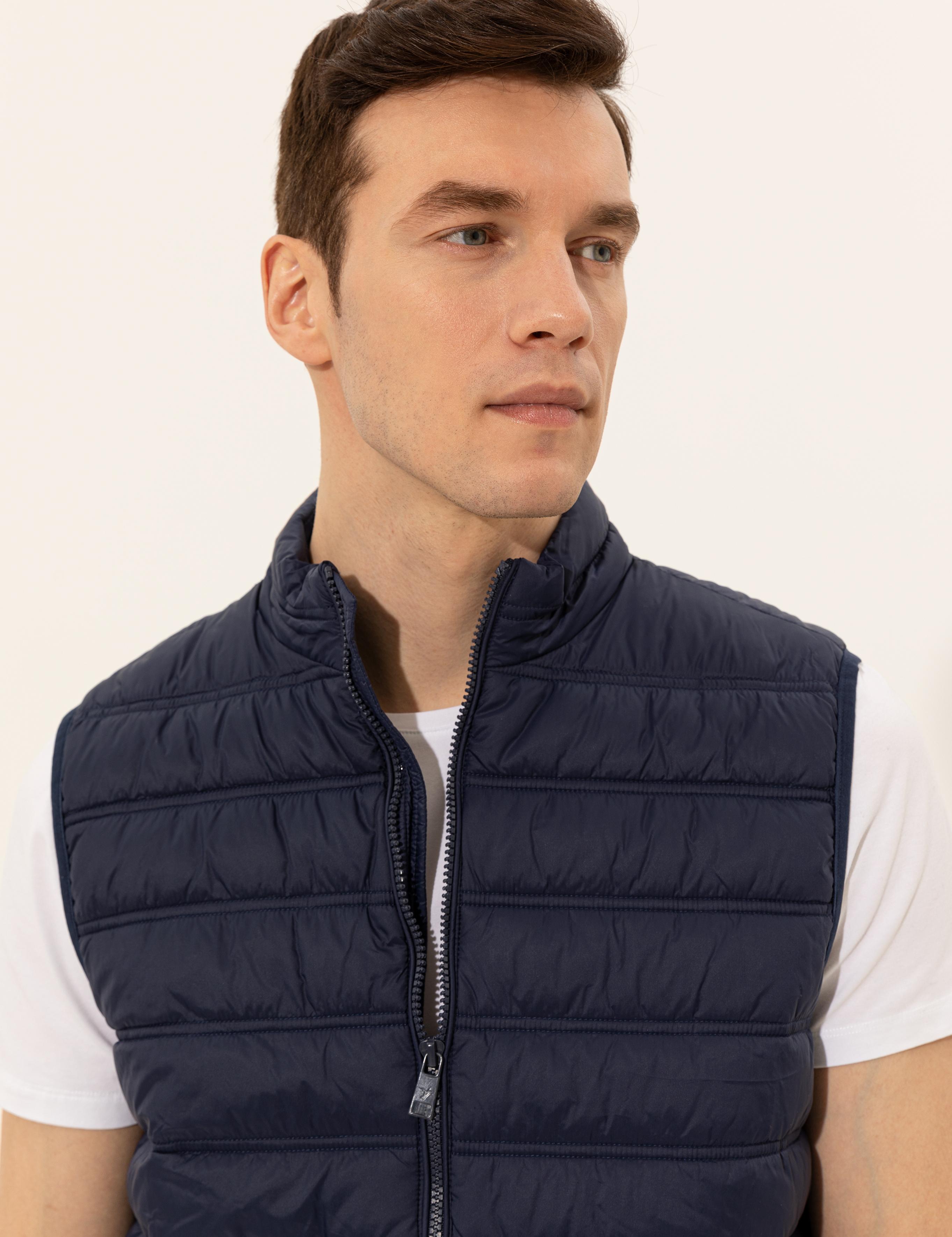 Lacivert Yelek - 50248677003