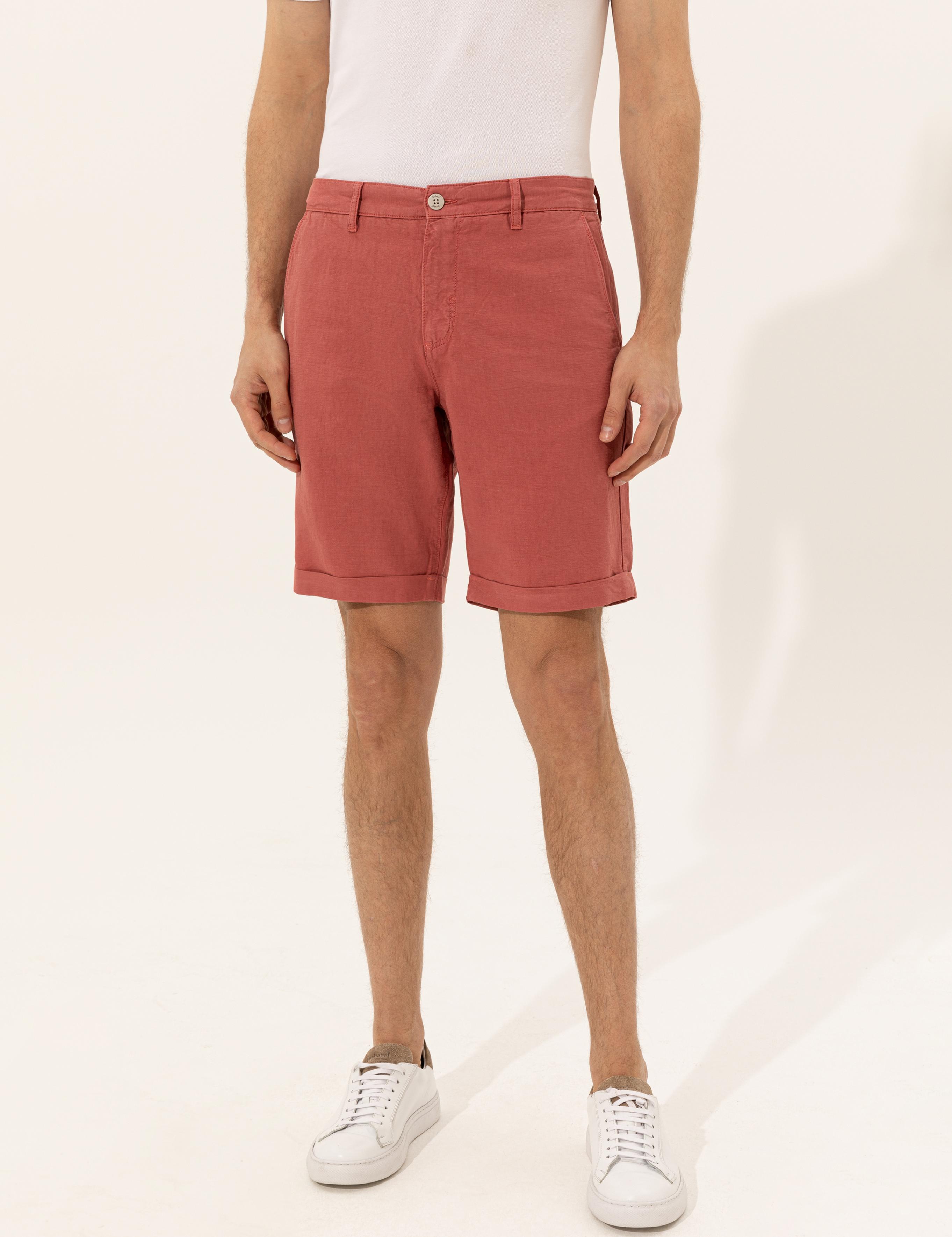 Pembe Dokuma Şort - 50248814025