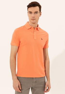 Somon Polo Yaka Slim Fit Basic T-Shirt
