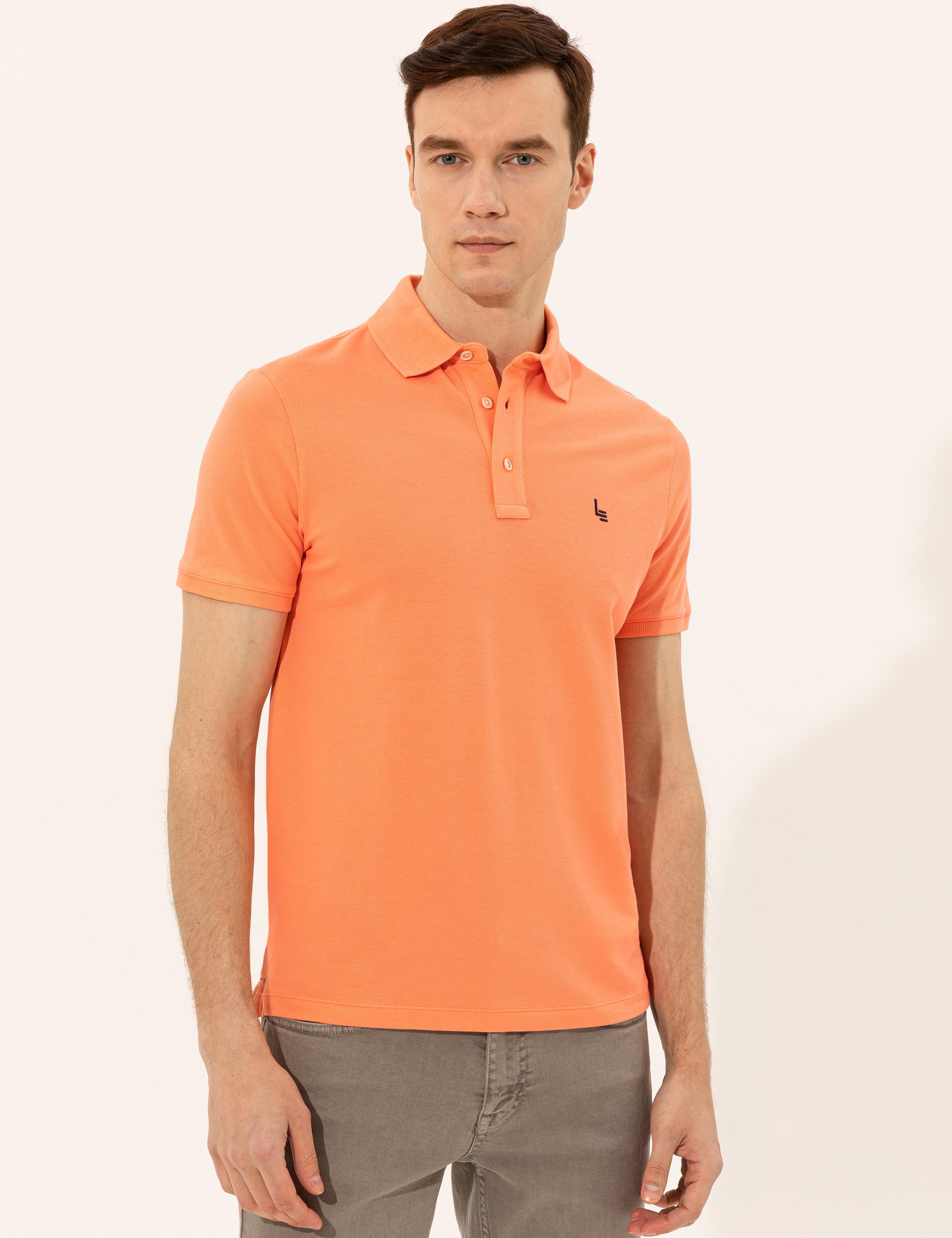 Somon Polo Yaka Slim Fit Basic T-Shirt - 50250189096