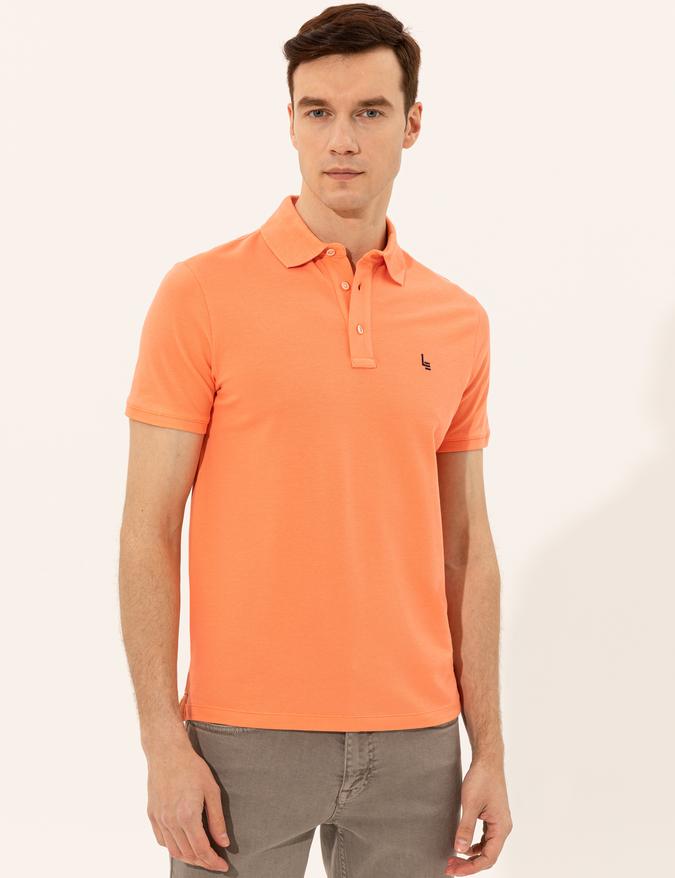 Somon Polo Yaka Slim Fit Basic T-Shirt