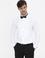 Beyaz Slim Fit Smokin Gömlek