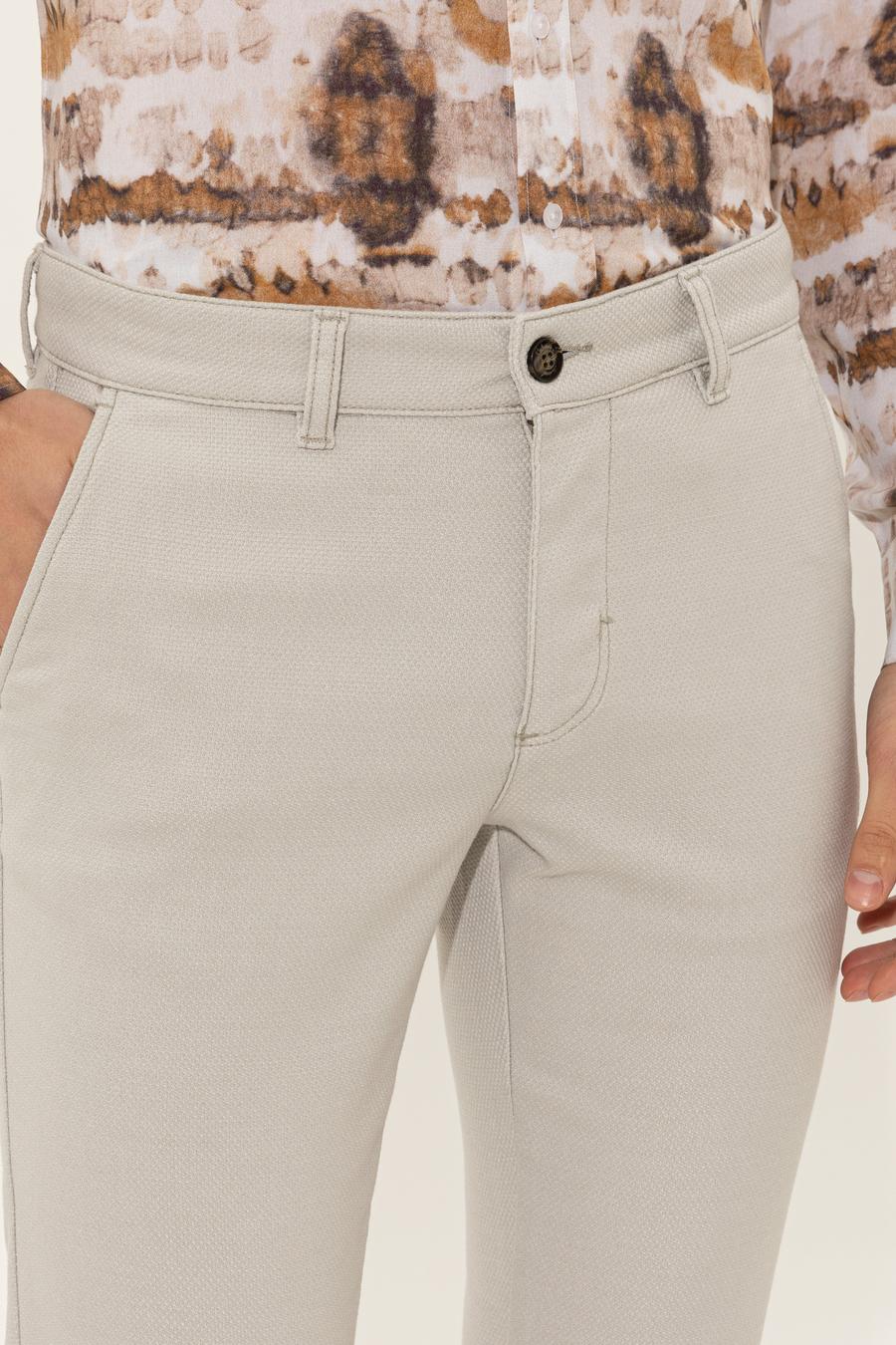 Bej Slim Fit Kanvas Pantolon - 50255855038