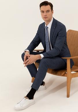 Lacivert Slim Fit Takım Elbise