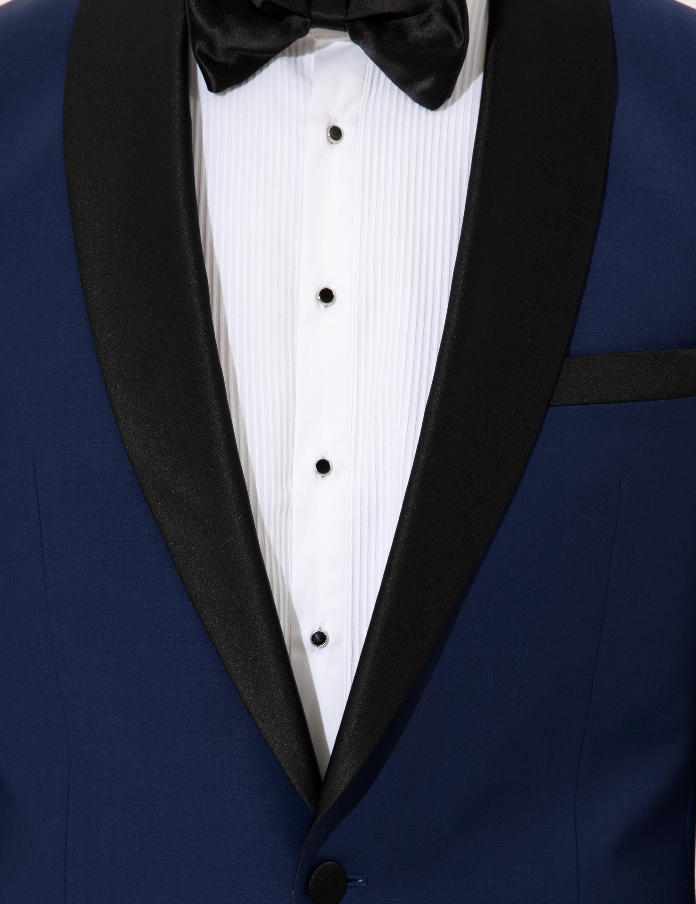 Açık Lacivert Slim Fit Smokin Ceket - 50223961089
