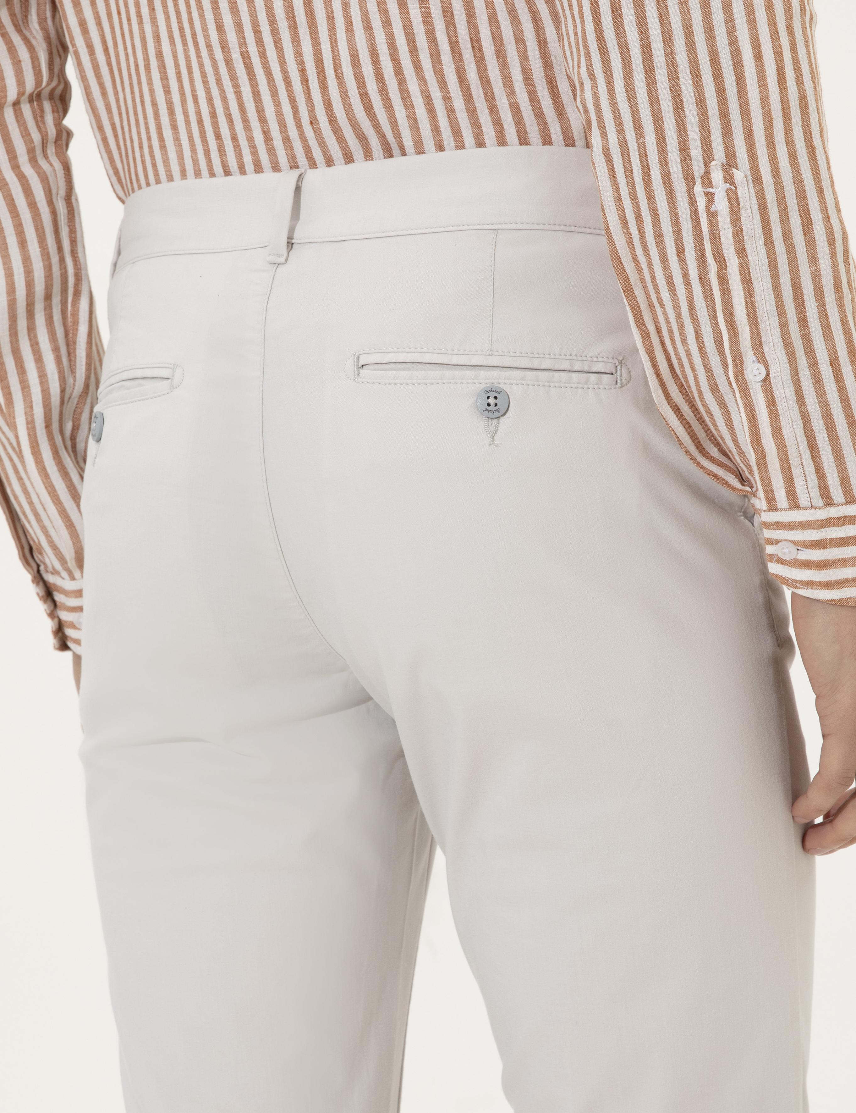 Taş Slim Fit Kanvas Pantolon - 50248807333